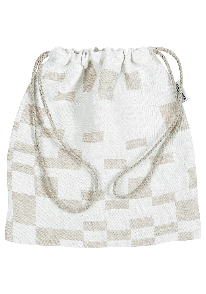 [SKU_LK35918] Linnen zakje KOODI 20x25cm 100% gewassen linnen