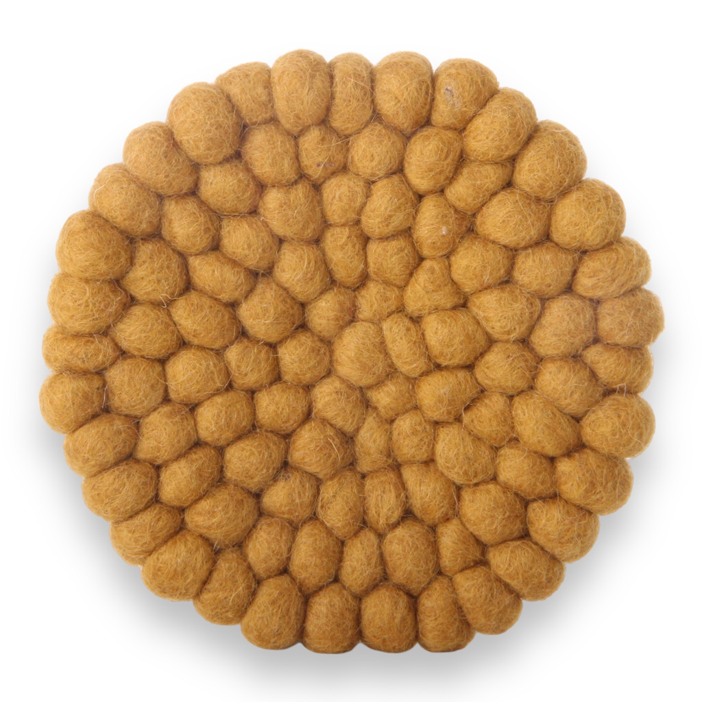 [SKU_GS13113] Sous plat/verre - G&S (S, Ocre)