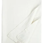 [SKU_LK76121] Bath towel LUOTO in 100% washed linen- Lapuan Kankurit (White, 46x60cm)