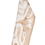 [SKU_LK29687] Tea towel KAKSIN 46x70cm in 100% washed linen - Lapuan Kankurit (White-cinnamon)