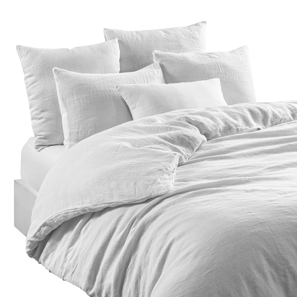 [SKU_HALE010_T01_000] Kussensloop LERIA 100% gewassen linnen  (65x65cm, Wit)
