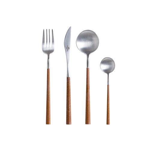 [SKU_CNC20456-WDN] Flatware 24 pcs set MITO - Costa Nova