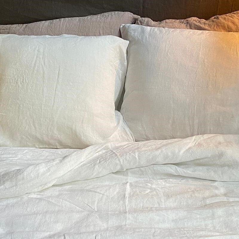 [SKU_PL_MAXIME 65x65_OW] Taie d'oreiller MAXIME 100% lin - 168g m2