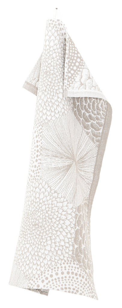 Tea Towel RUUT 48x70cm in linen-cotton - Lapuan Kankurit (White-linen)