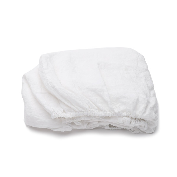 [SKU_LI0453011] Drap-housse STONE WASHED 100% lin lavé - Nakona (Rose)