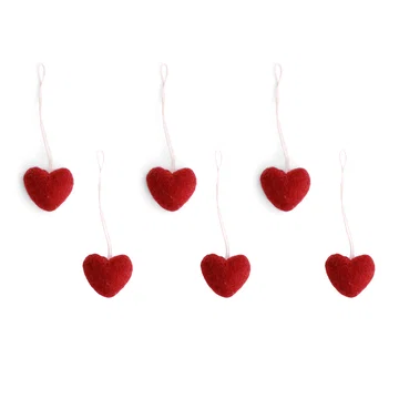 Mini hearts set/6 - G&S