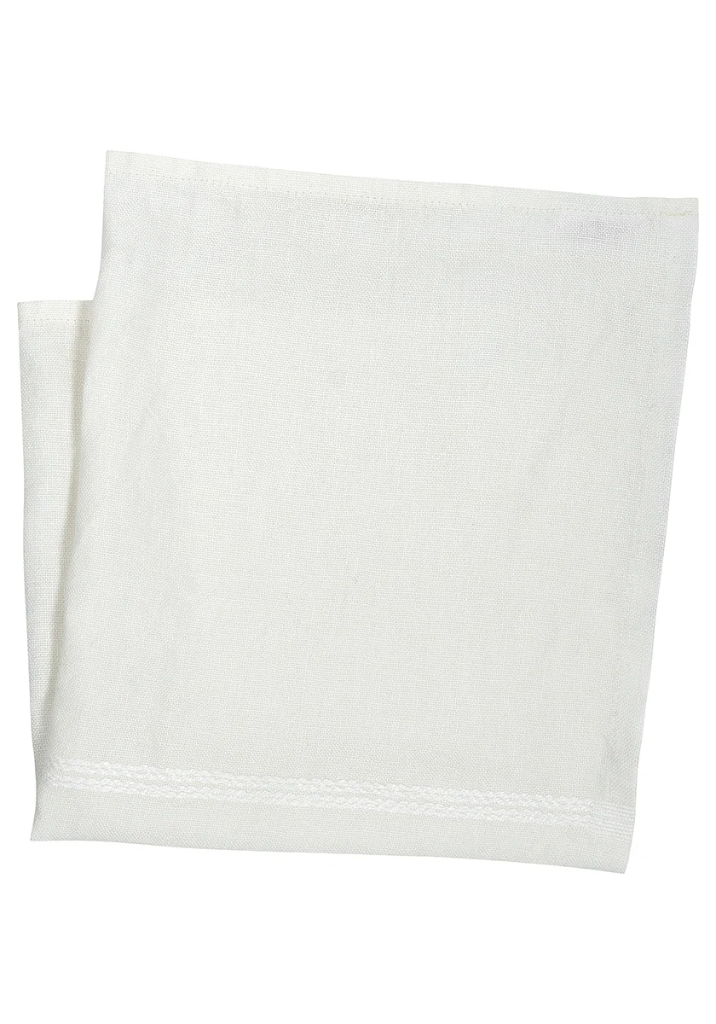 [SKU_LK37809] Napkin VENLA 46x46cm in 100% washed linen- Lapuan Kankurit (White)