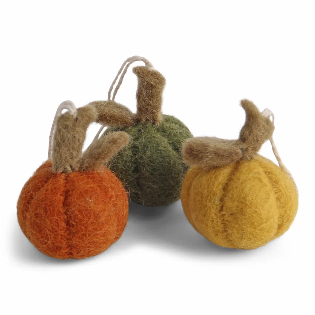 Mini pumpkins Mix set/3pcs - G&S