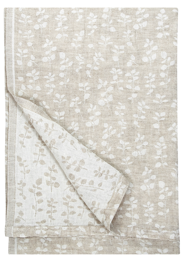 [SKU_LK35414] Tablecloth MEIRAMI 145x260cm in 100% washed linen- Lapuan Kankurit (Linen-white)