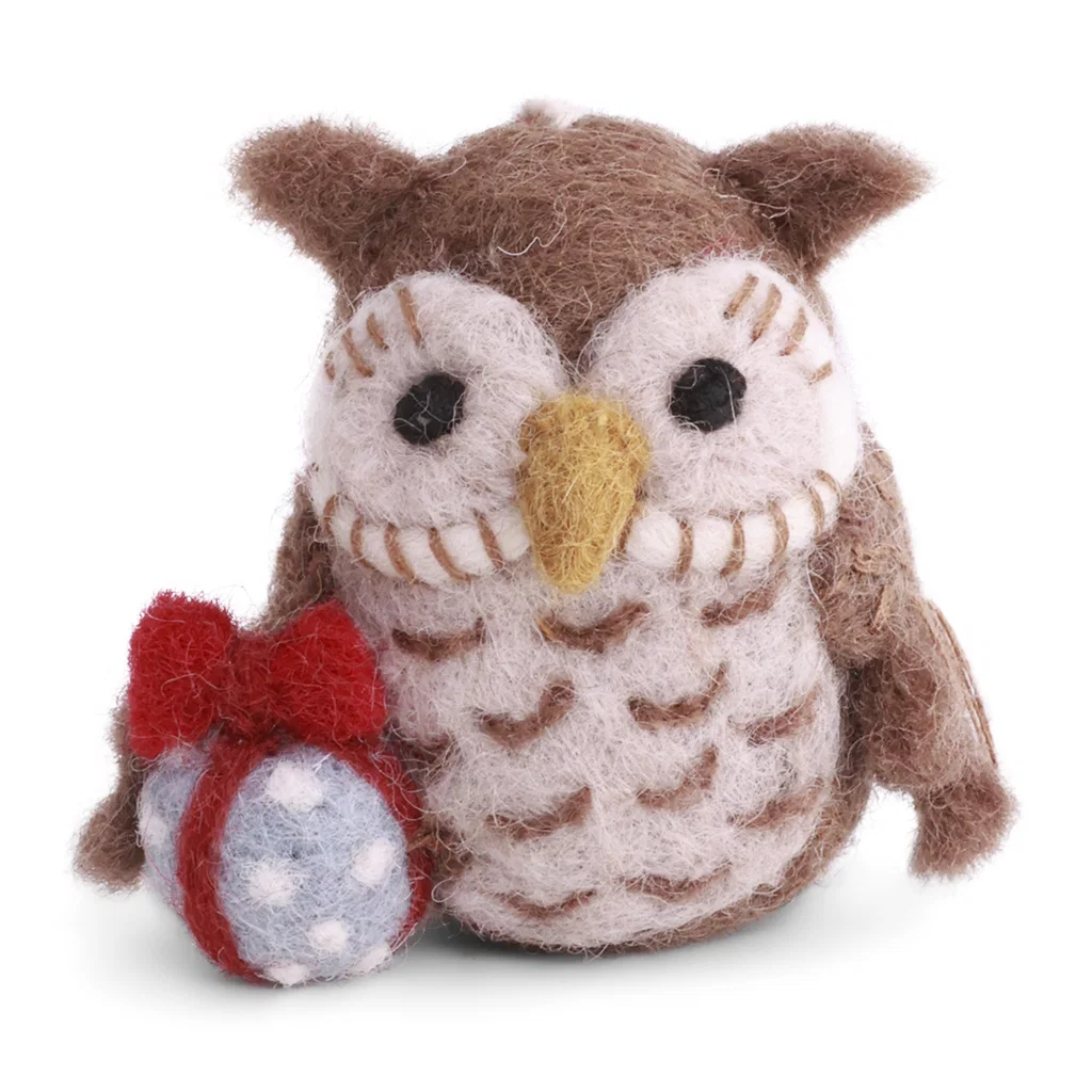 Owl with gift - G&S
