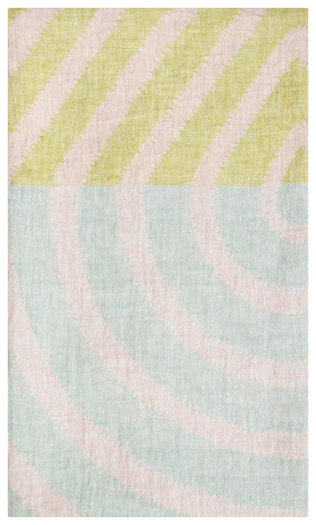 Nappe/Couvre-lit METSÄLAMPI 145x200cm en 100% lin lavé- Lapuan Kankurit
