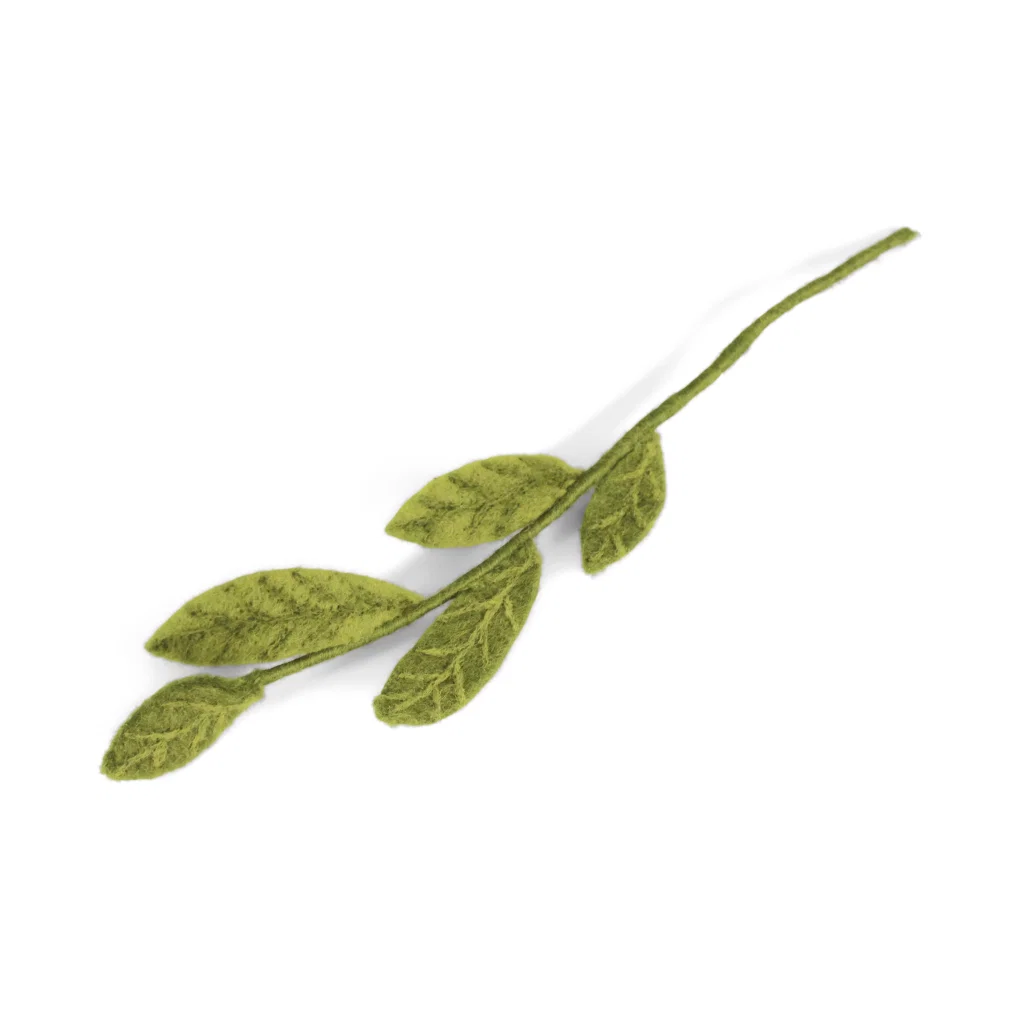 Bloementak met groene blaadjes - G&S