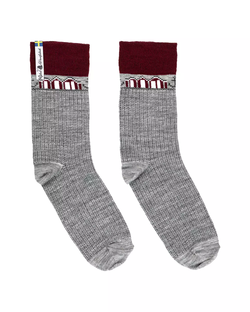 Chaussettes merino SKAFTÖ GRÄ - Öjbro