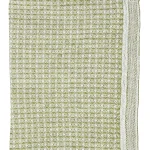 [SKU_LK40546] Vaatdoek MAIJA 25x32cm in gewassen linnen-tencel-katoen - Lapuan Kankurit (Wit-olijf)