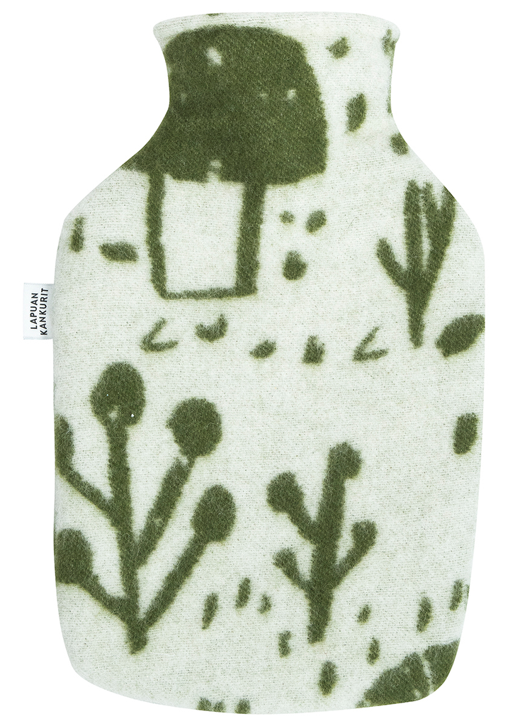 [SKU_LK103077] Warmwaterkruik METSIKKÖ in 100% wol - Lapuan Kankurit (Olijf-wit)