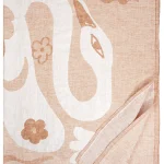 [SKU_LK29684] Tafellinnen/Sprei KAKSIN 145x200cm in 100% gewassen linnen- Lapuan Kankurit (Wit-kaneel)