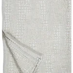 [SKU_LK74881] Bath towel KUOHU in 100% washed linen- Lapuan Kankurit (52x70cm, White-olive)