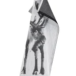 Tea towel Reindeer PORO x TEEMU JARVI 46x70cm in linen-cotton - Lapuan Kankurit