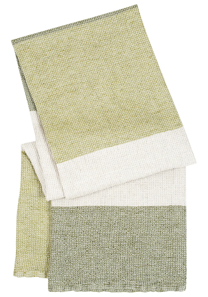 [SKU_LK73801] Badlinnen TERVA multi pastel in 100% gewassen linnen-tencel-katoen- Lapuan Kankurit (48x70cm, multi-grijs-jade)